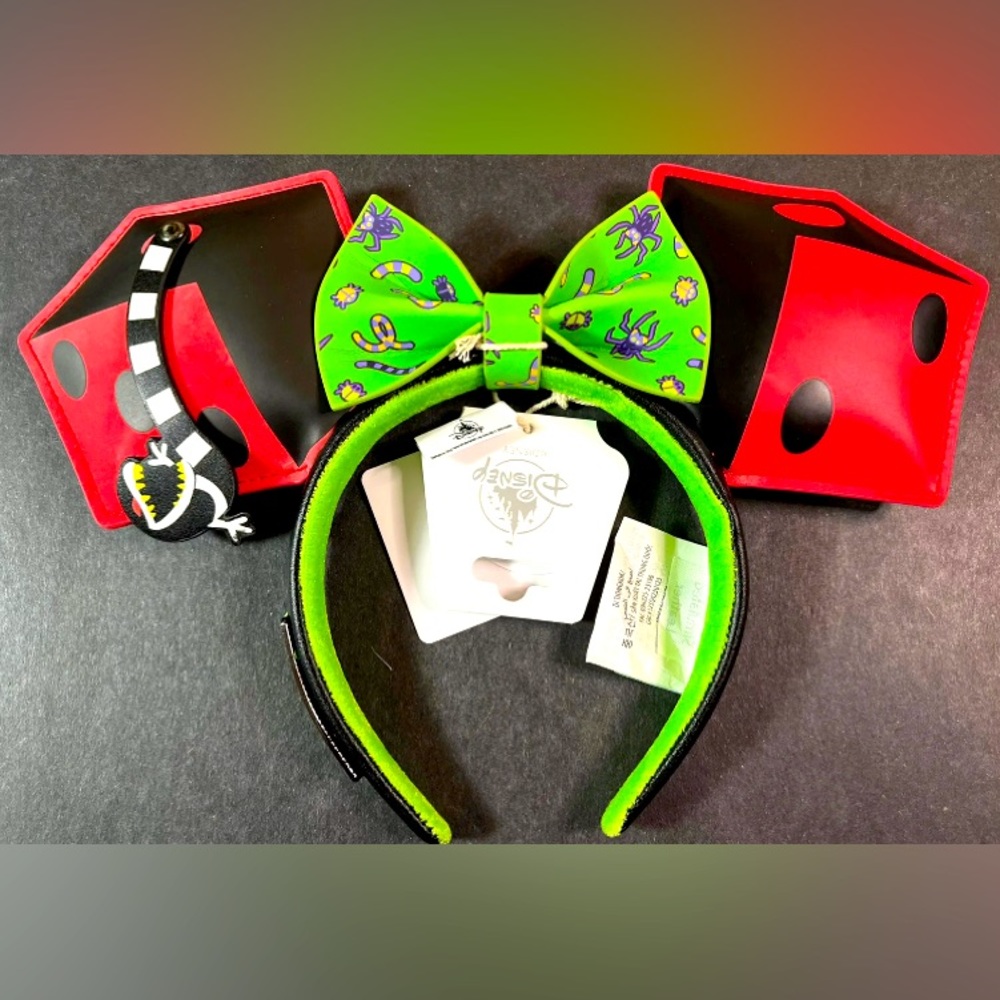 DisneyParks Oogie Boogie Bash 2023 Loungefly Ears Headband  New With Tags
